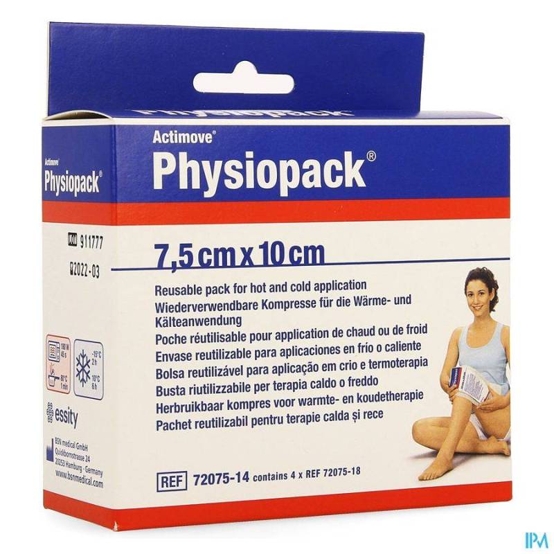 ACTIMOVE PHYSIOPACK 7,5CMX10CM 4 7207514