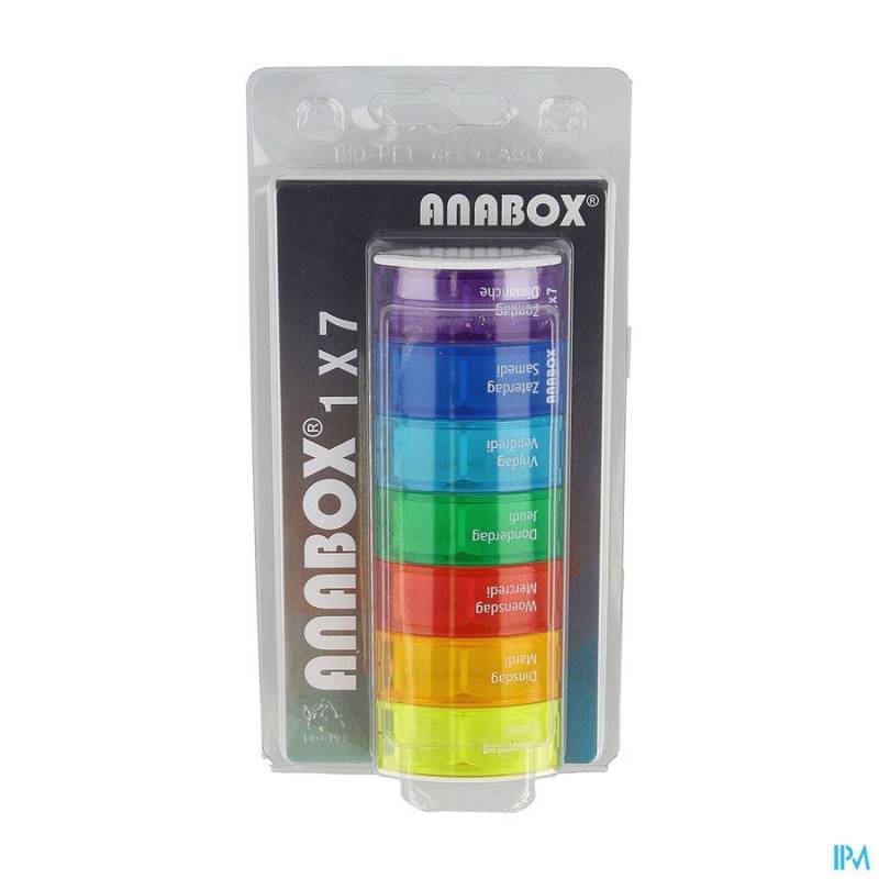 ANABOX 7 IN ONE RAINBOW NL-FR