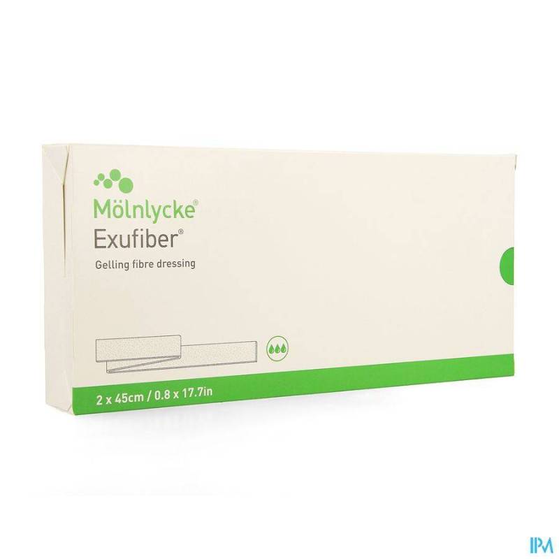 EXUFIBER GELLING FIBRE DRESSING MECHE 2,0X45CM 5