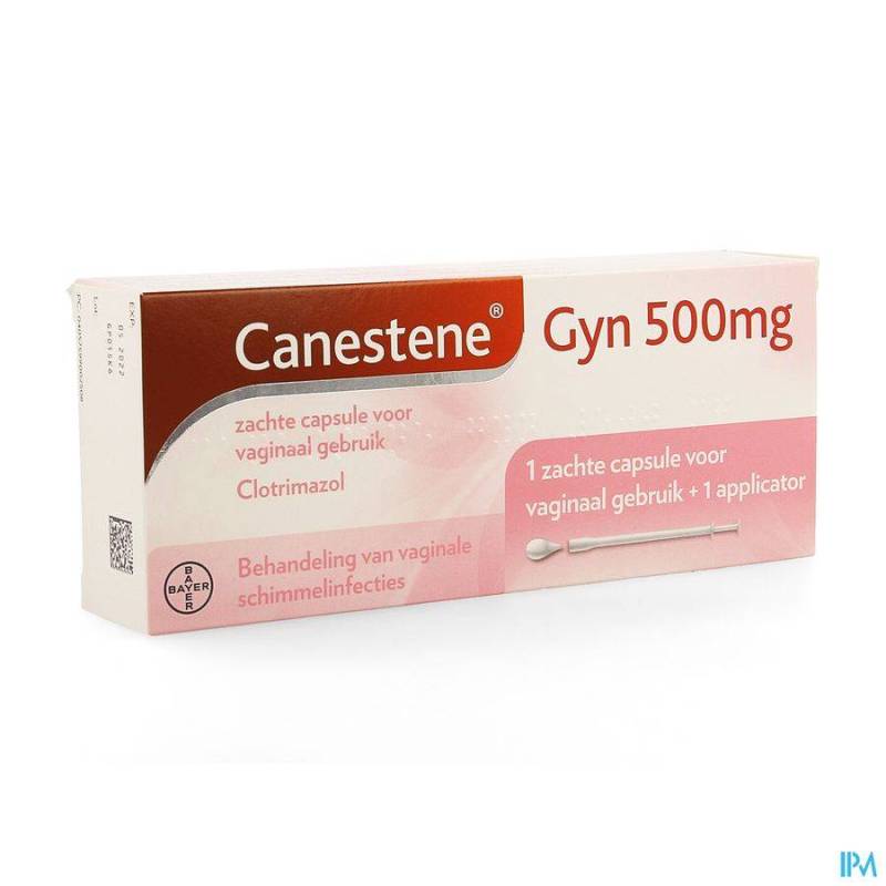 CANESTENE GYN 500MG CAPS MOLLE US.VAGINAL1+APPLIC