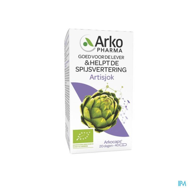 Arkocaps Bio Artisjok Spijsvertering 40 Capsules