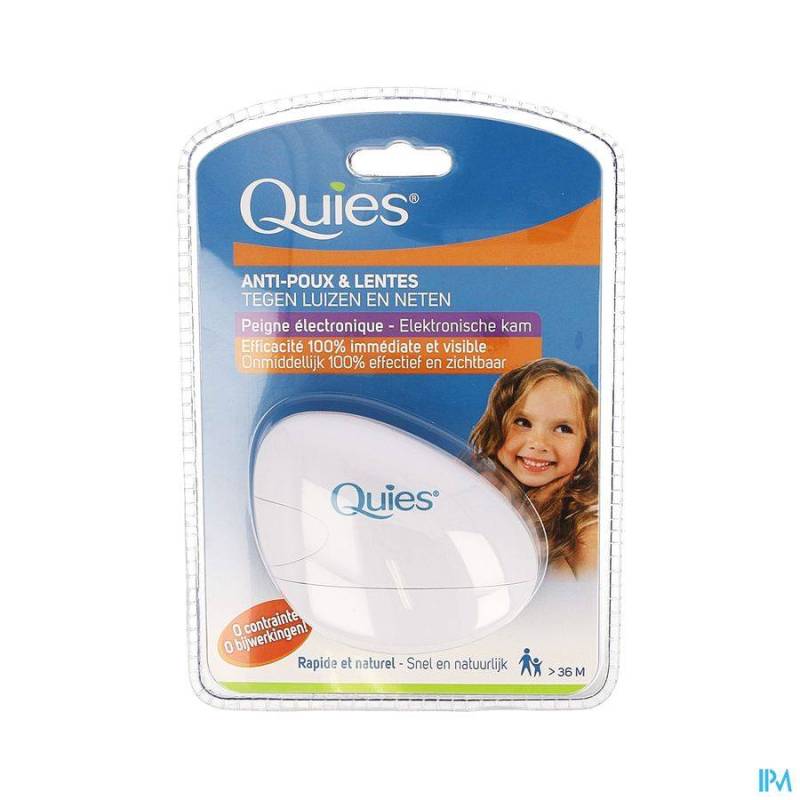 QUIES PEIGNE ELECTRONIQUE A/POUX+LENTES