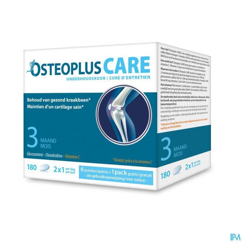 Osteoplus Care 180 Tabletten (Vroeger Osteoplus Duo)