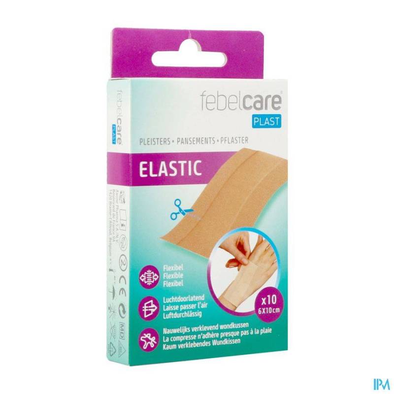 FEBELCARE PLAST ELASTIC UNCUT 10CMX6CM 1