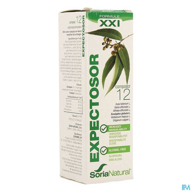 SORIA COMPOSOR N12 EXPECTOSOR XXI 50ML NF