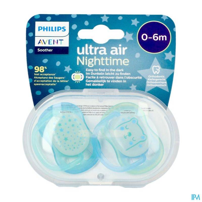 PHILIPS AVENT FOPSPEEN +0M AIR NIGHT MIX