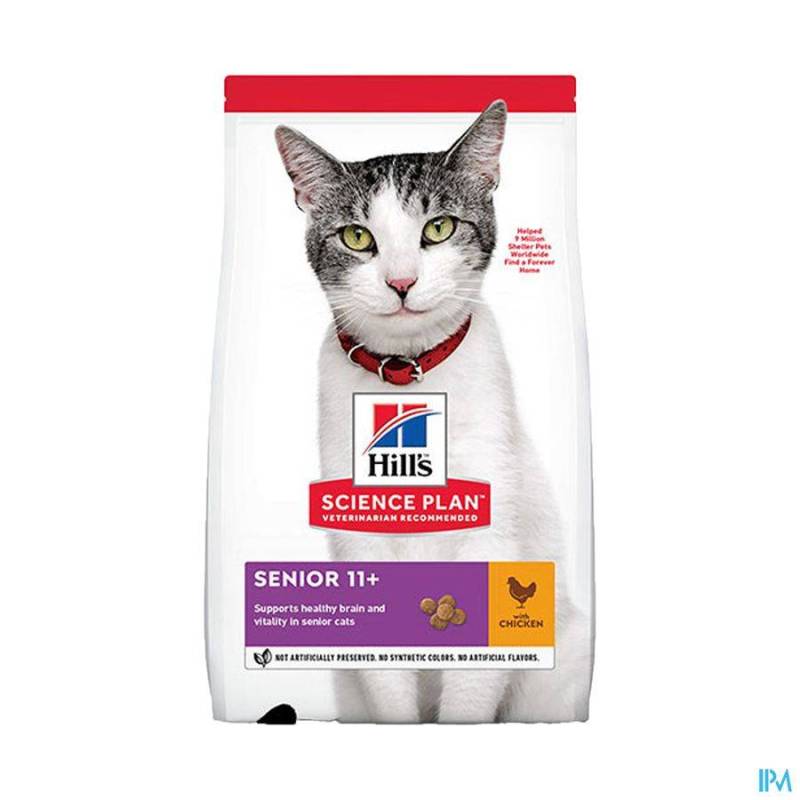 SCIENCE PLAN FELINE SENIOR 11+ CHICKEN 3KG