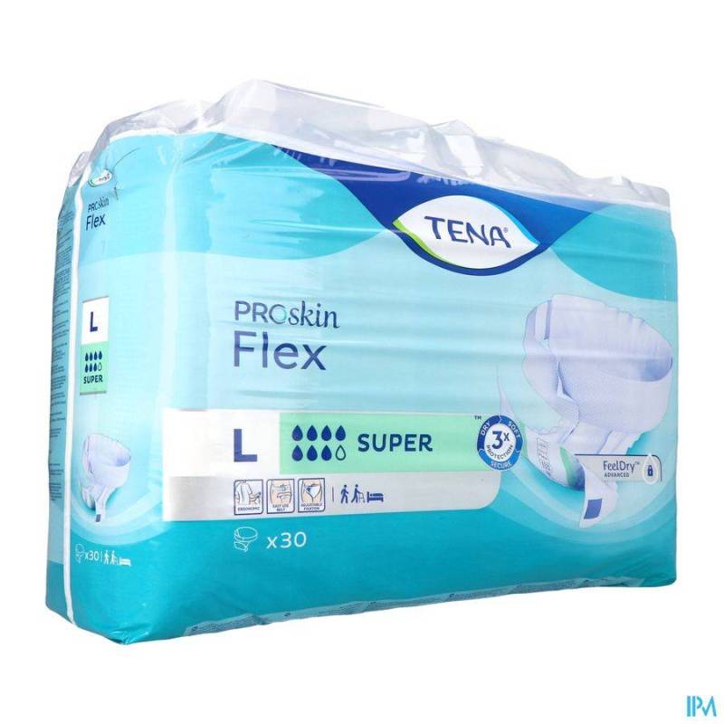 TENA PROSKIN FLEX PLUS LARGE 30