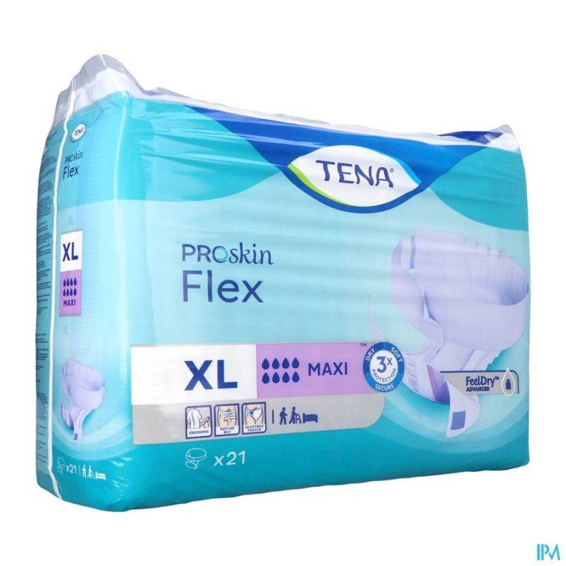 TENA PROSKIN FLEX MAXI EXTRA LARGE 21