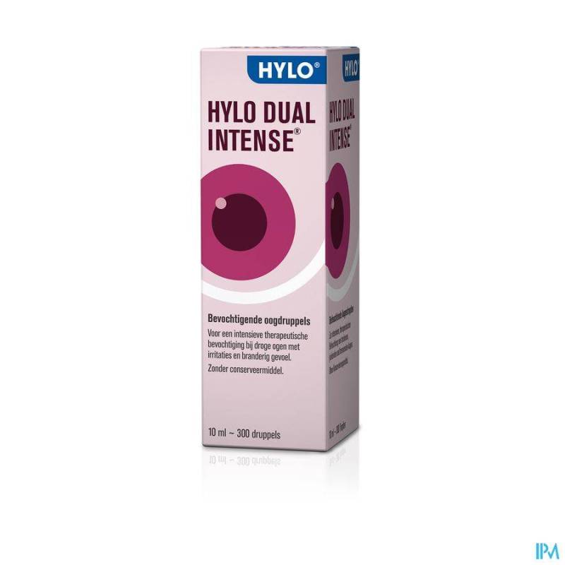 HYLO DUAL INTENSE GUTT OCULAIRES 10ML