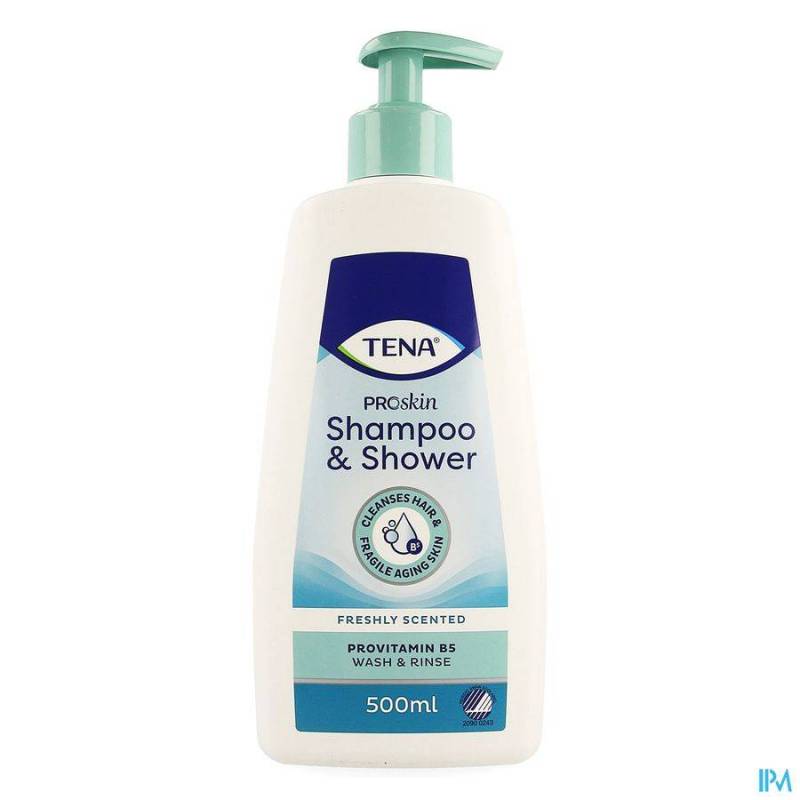 TENA PROSKIN SHAMPOO & SHOWER 500ML