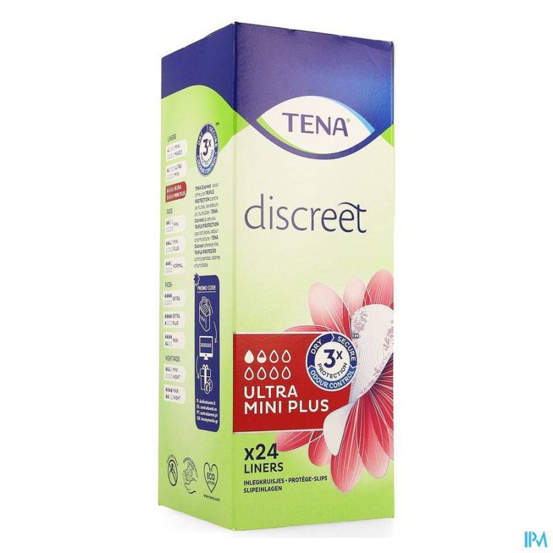 TENA DISCREET ULTRA MINI PLUS 24