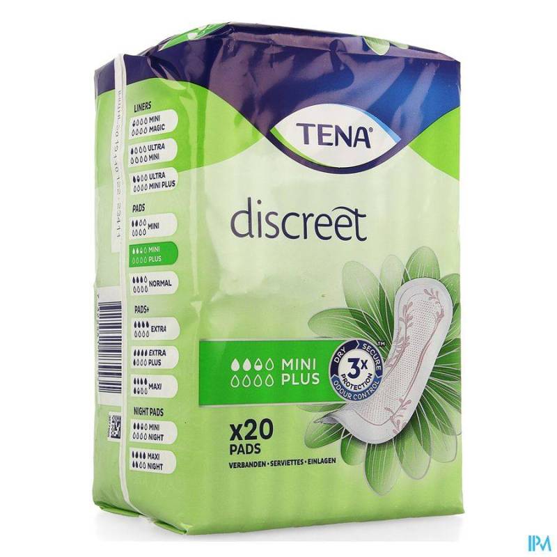 Tena Discreet Mini Plus 20 Stuks