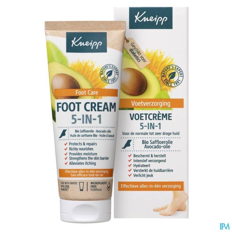 KNEIPP VOETCREME 5IN1 75ML