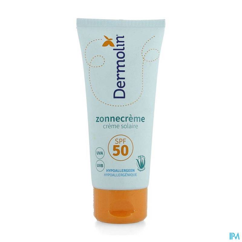 DERMOLIN ZONNECREME SPF50 TUBE 75ML