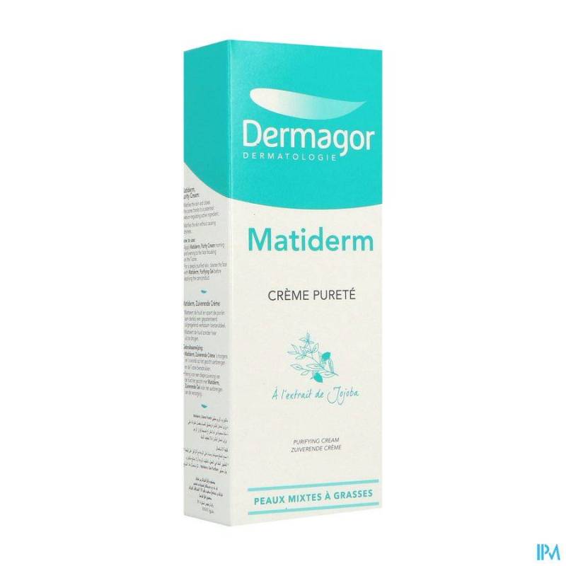 DERMAGOR MATIDERM GEL PURIFIANT TUBE 200ML