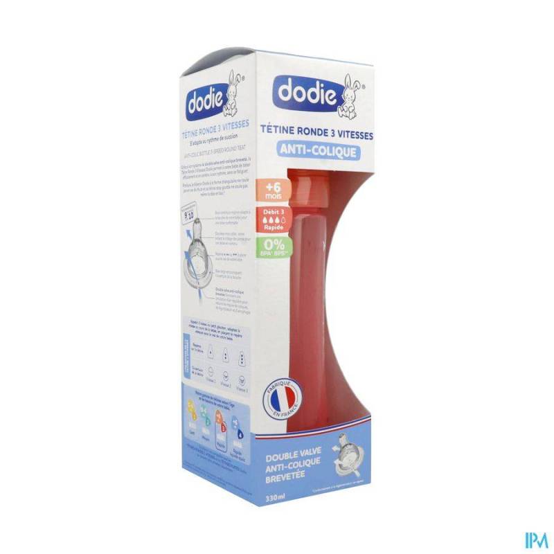 DODIE ZUIGFLES INITIATIE+ ROZE DANSER 330ML