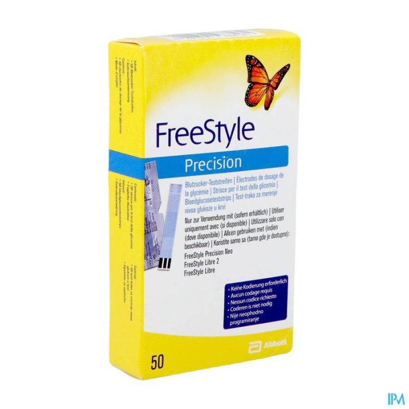 FREESTYLE PRECISION NEO STRIPS 50