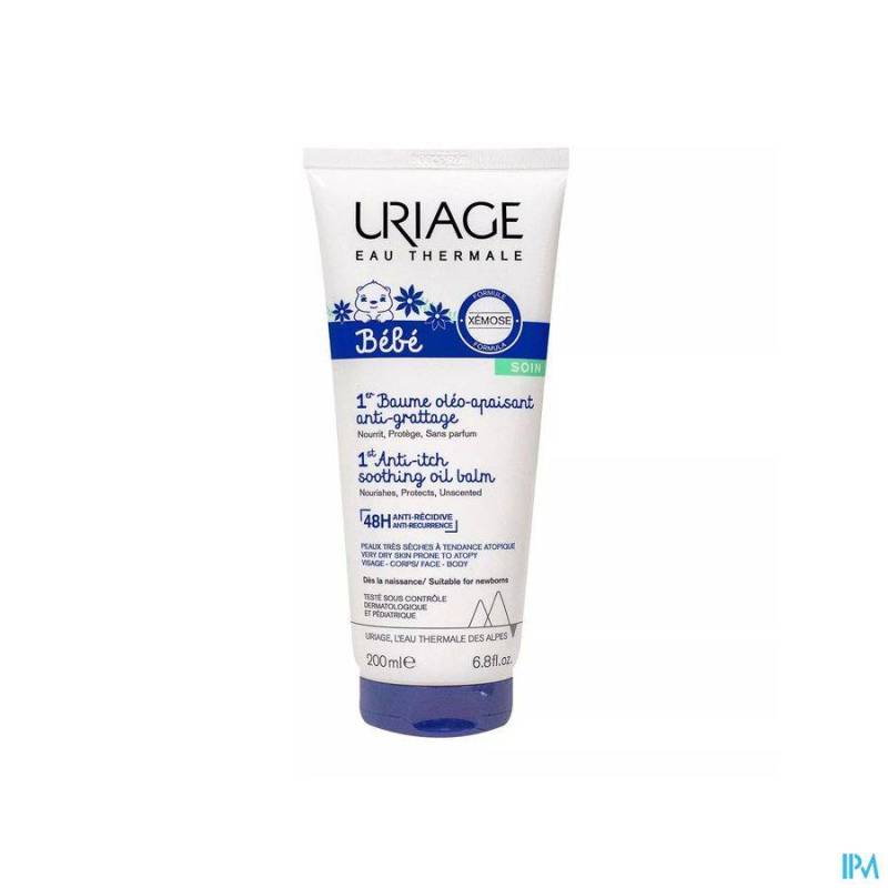 URIAGE BEBE 1ER BAUME OLEO APAISANT A/GRAT. 200ML