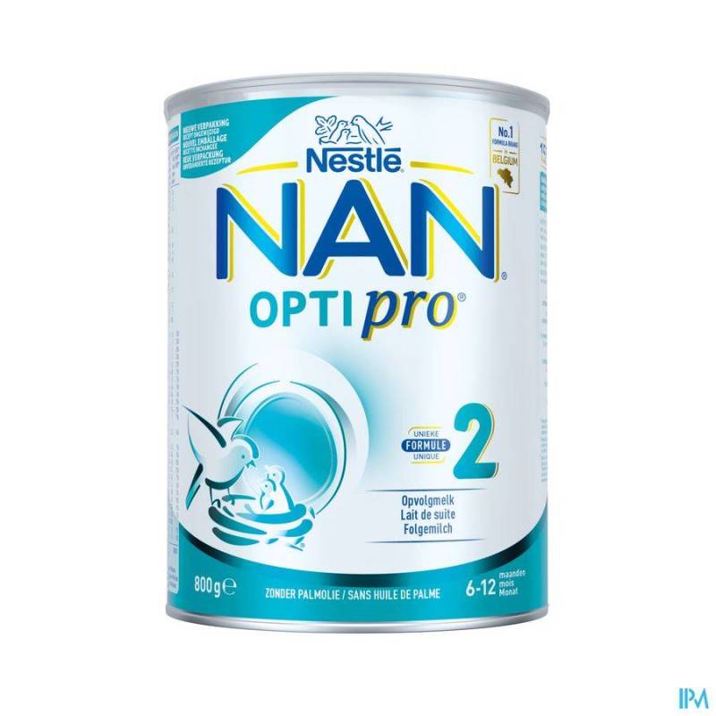 Nan Optipro 2 Opvolgmelk 6-12 Maanden 800g