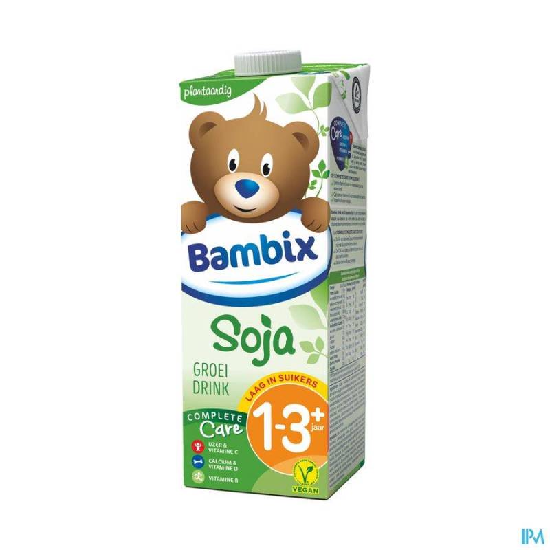 BAMBIX GROEIMELK SOJA 1+ 1L