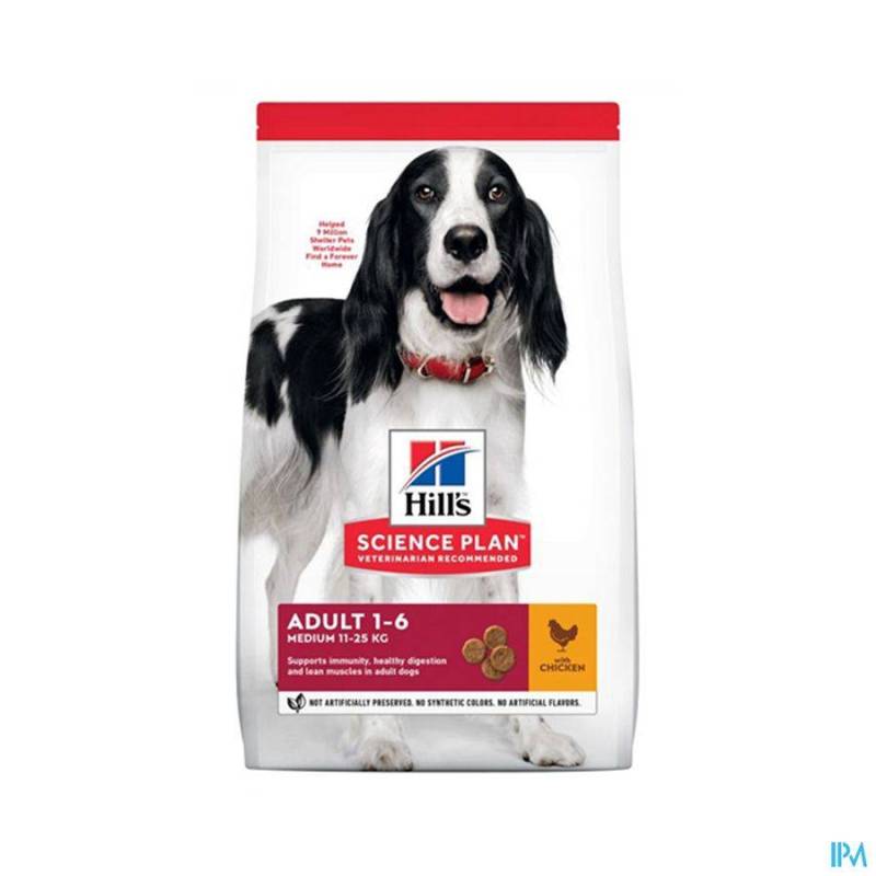 SCIENCE PLAN CANINE ADULT MEDIUM CHICKEN 14KG