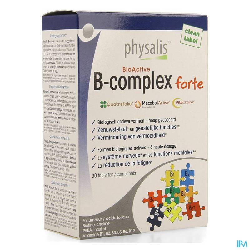 PHYSALIS B-COMPLEX FORTE COMP 30