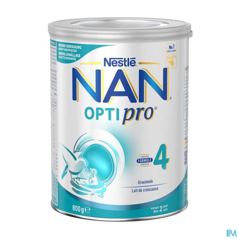 Nan Optipro 4 Groeimelk 2+ jaar 800g