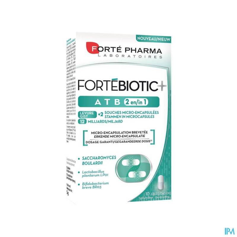 FORTEBIOTIC+ ATB 2IN1 V-CAPS 10