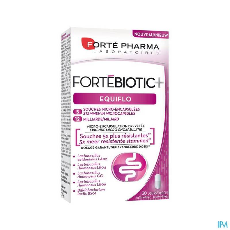 FORTEBIOTIC + EQUIFLOR 30CPS