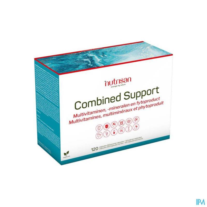 COMBINED SUPPORT V-CAPS 60 + V-CAPS 60 NUTRISAN