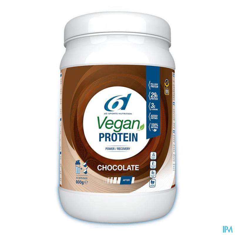 6D VEGAN PROTEIN CHOCOLATE 800G