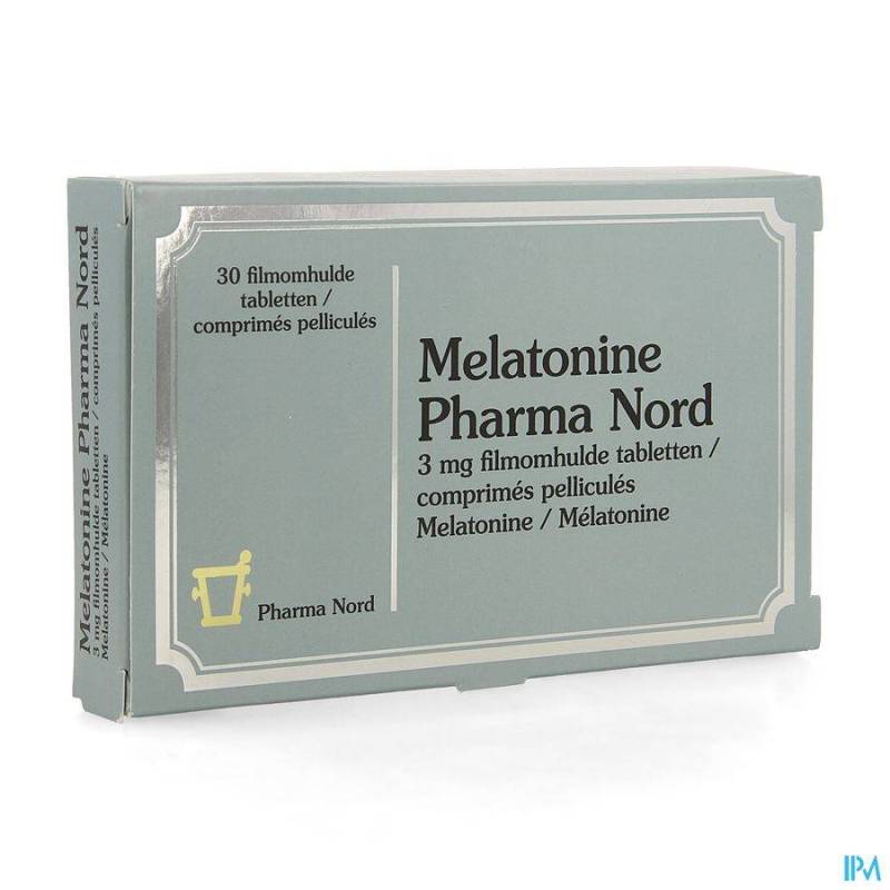 MELATONINE PHARMA NORD 3MG FILMOMH TABL 30 X 3MG