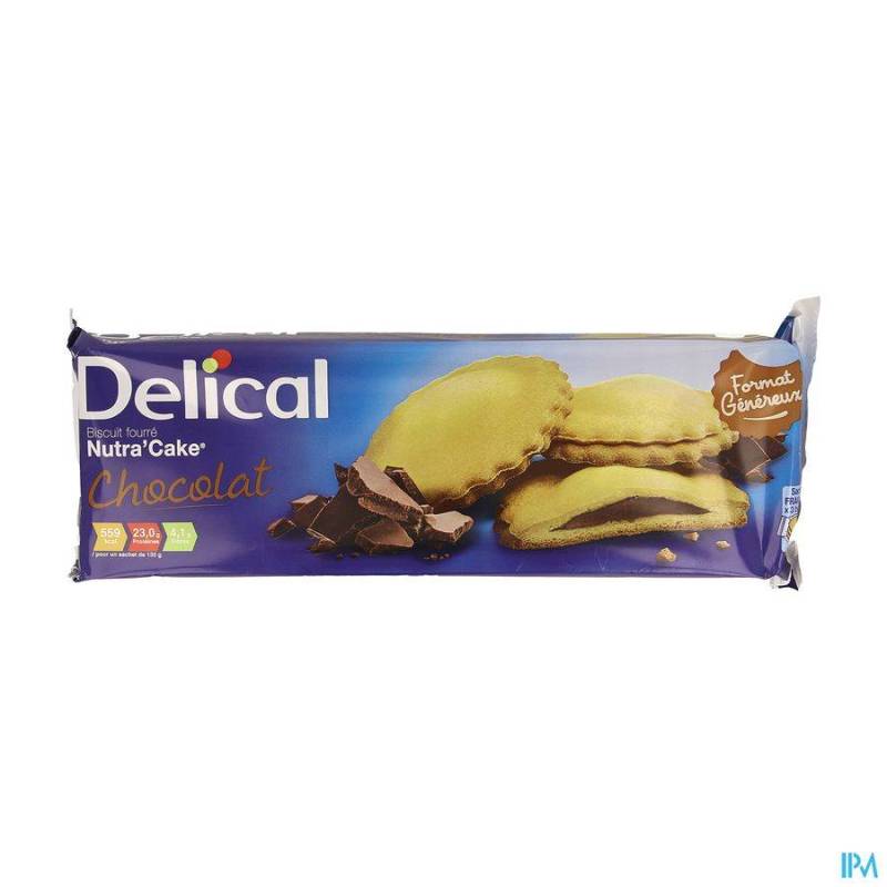 DELICAL NUTRA CAKE CHOCOLADE 3X3