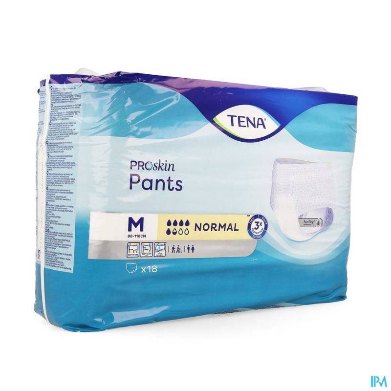 TENA PROSKIN PANTS NORMAL MEDIUM 18