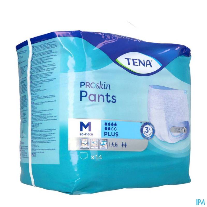 TENA PROSKIN PANTS PLUS MEDIUM 14