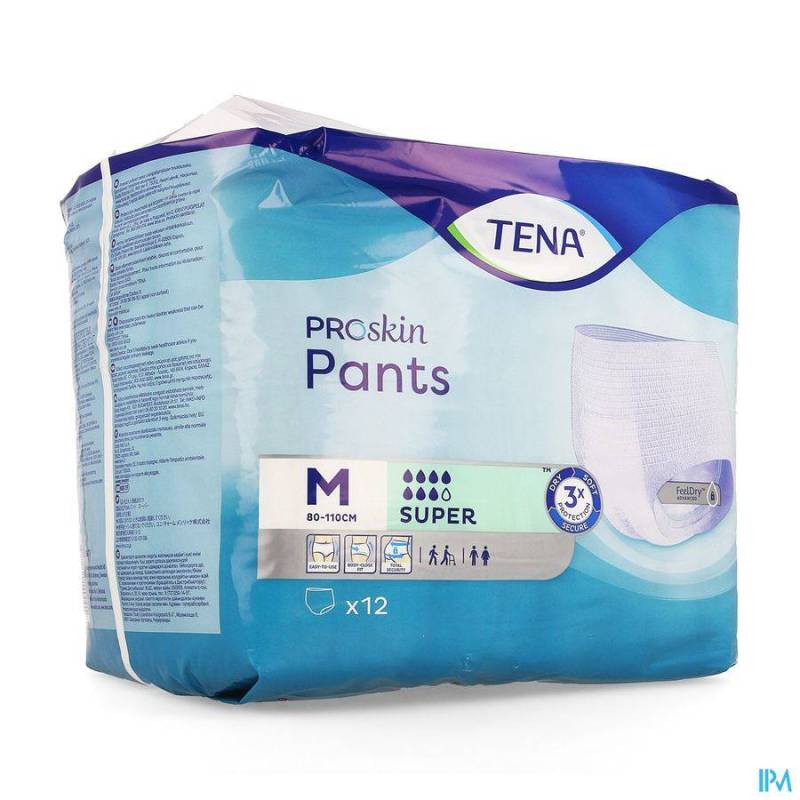 Tena Proskin Pants Super - Medium 12 Stuks