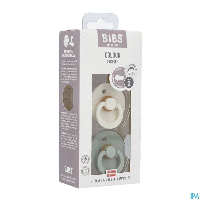 BIBS 2 FOPSPEEN DUO SAGE IVORY