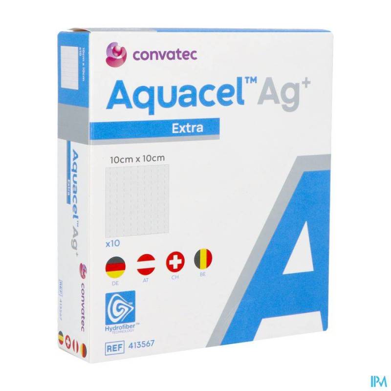 AQUACEL AG+ EXTRA 10 X 10CM 10 413567