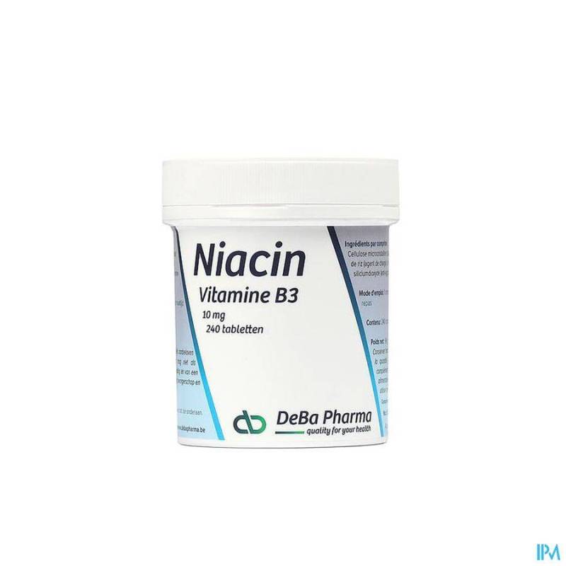 NIACIN 10MG CAPS 240 DEBA