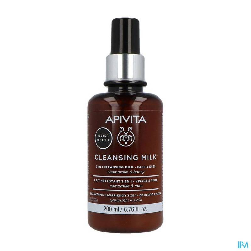 APIVITA 3IN1 CLEANSING MILK FACE & EYES 200ML