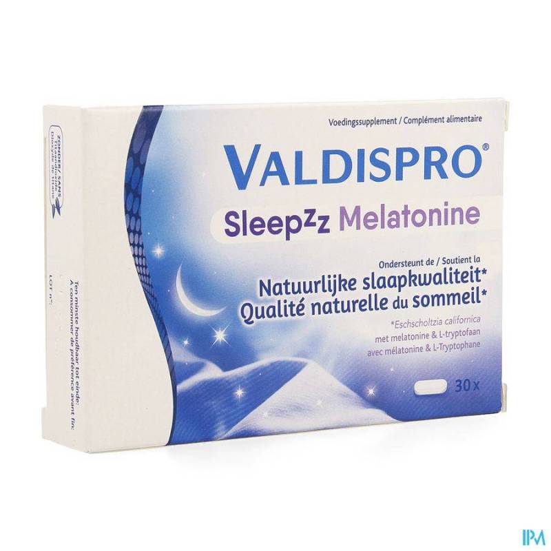 Valdispro Sleepzz Melatonine 30 Tabletten