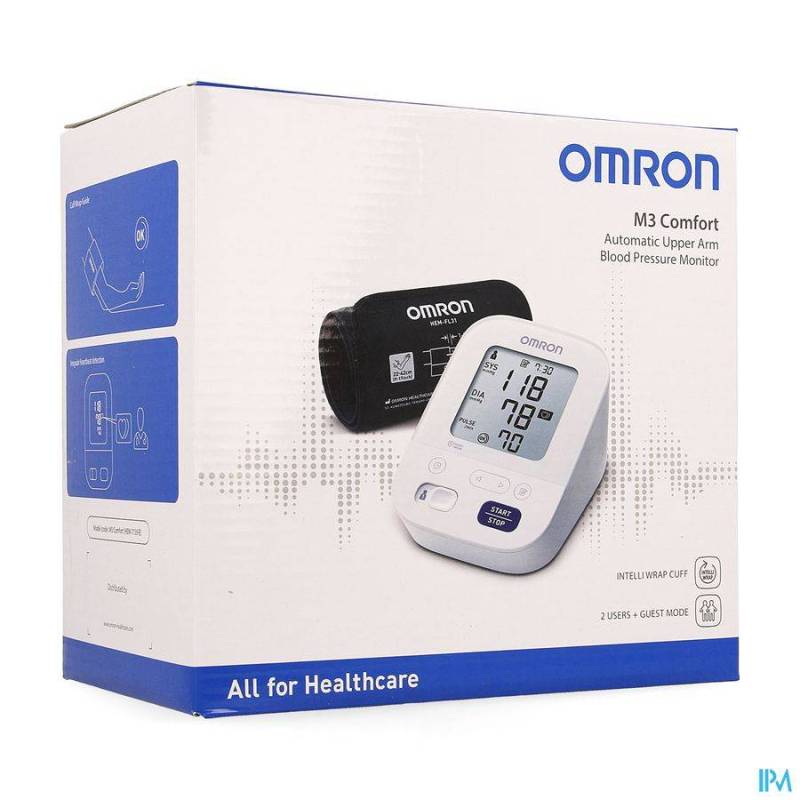 OMRON M3 COMFORT BLOEDDRUKM.ARM AUTOMAT.HEM-7155-E