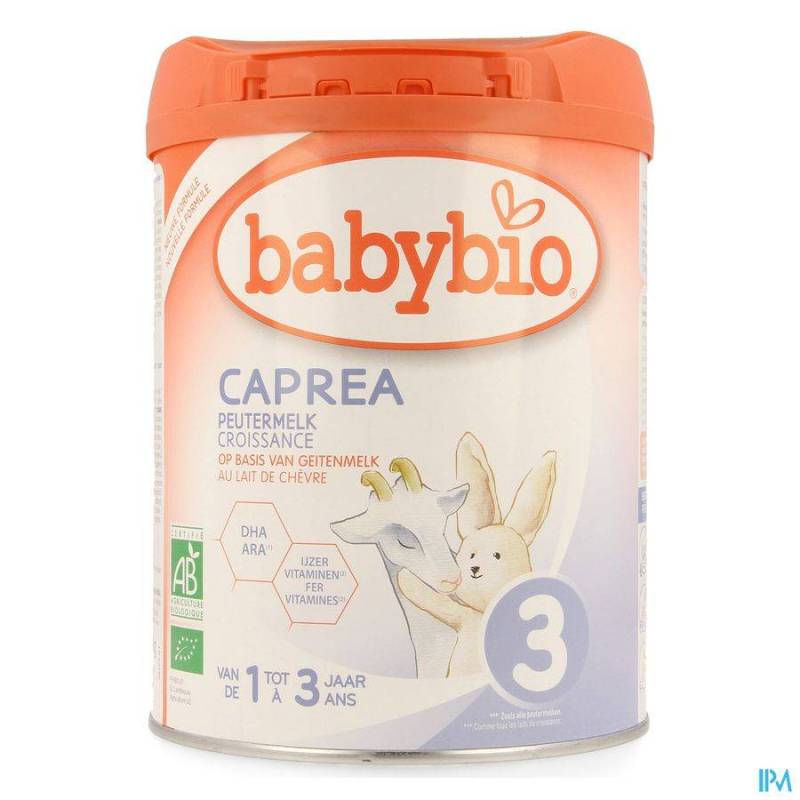 BABYBIO CAPREA 3 GEITENMELK 800G