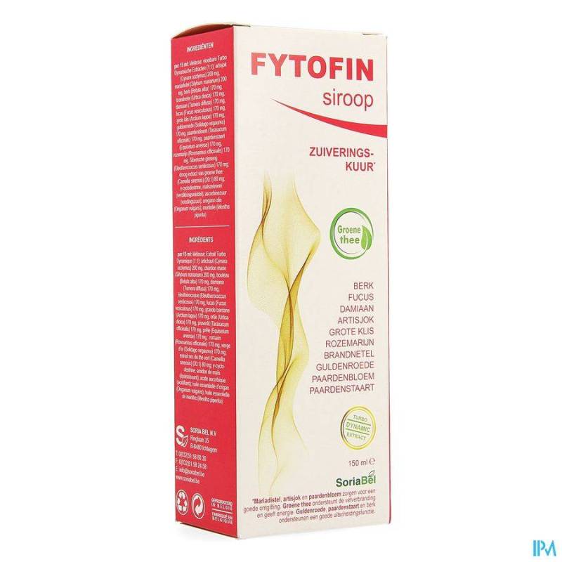 SORIA FYTOFIN SIROOP 150ML NF