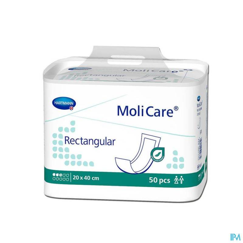 MoliCare Rectangular 3d 20x40 50 p/s