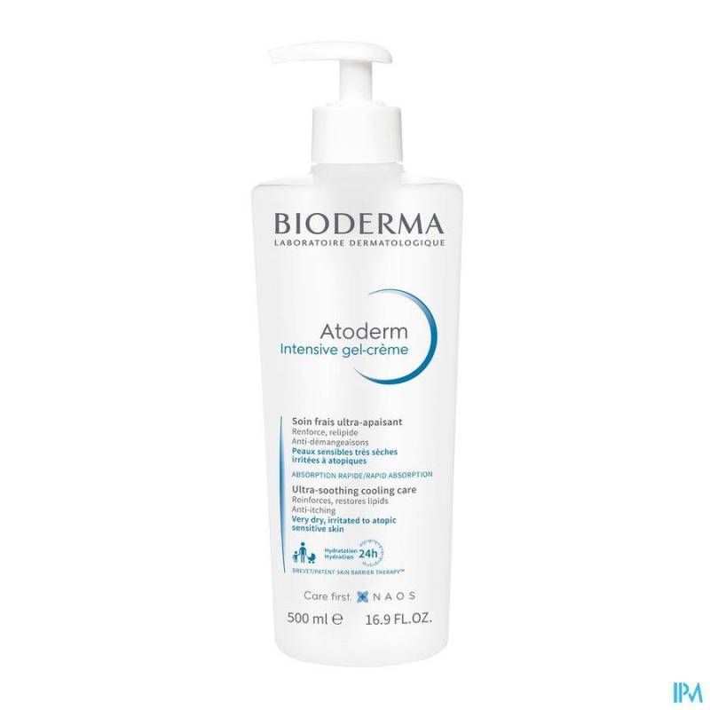 BIODERMA ATODERM INTENSIVE GEL Creme POMPFLES 500ML