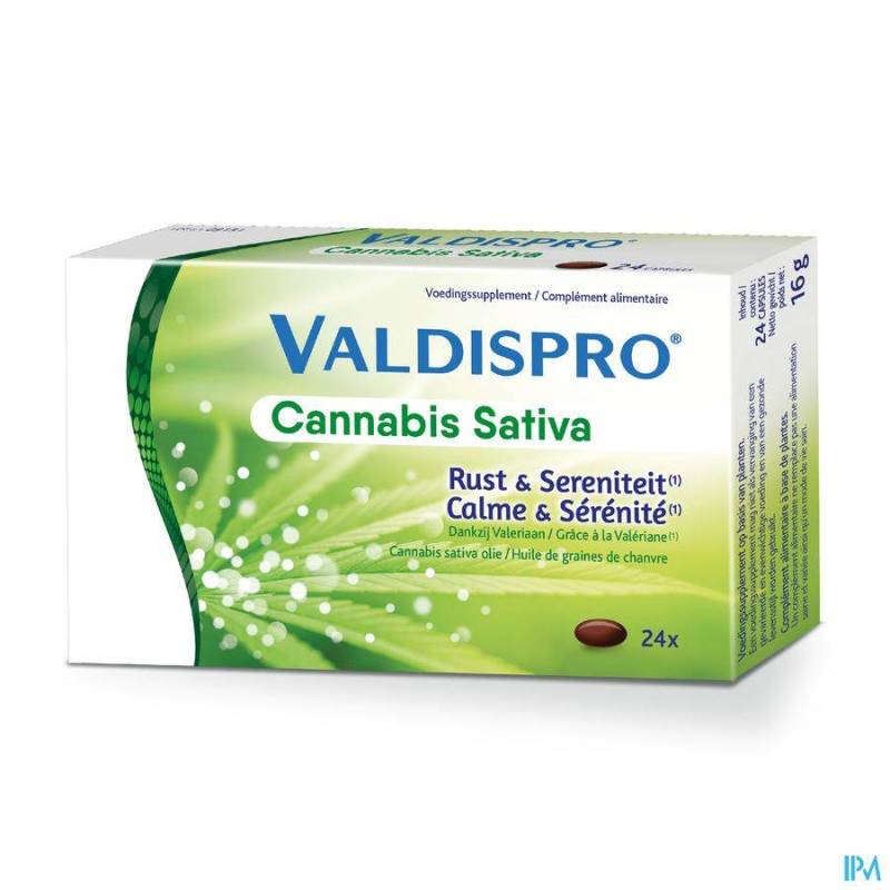 VALDISPRO CANNABIS SATIVA CAPS 24