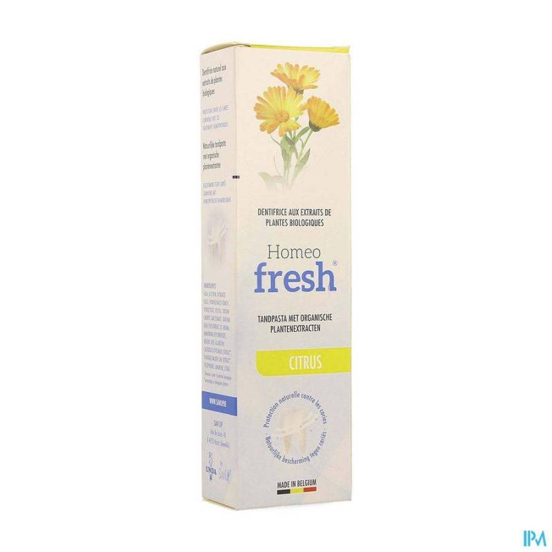 HOMEOFRESH DENTIFrice CITRON TUBE 75ML - 1