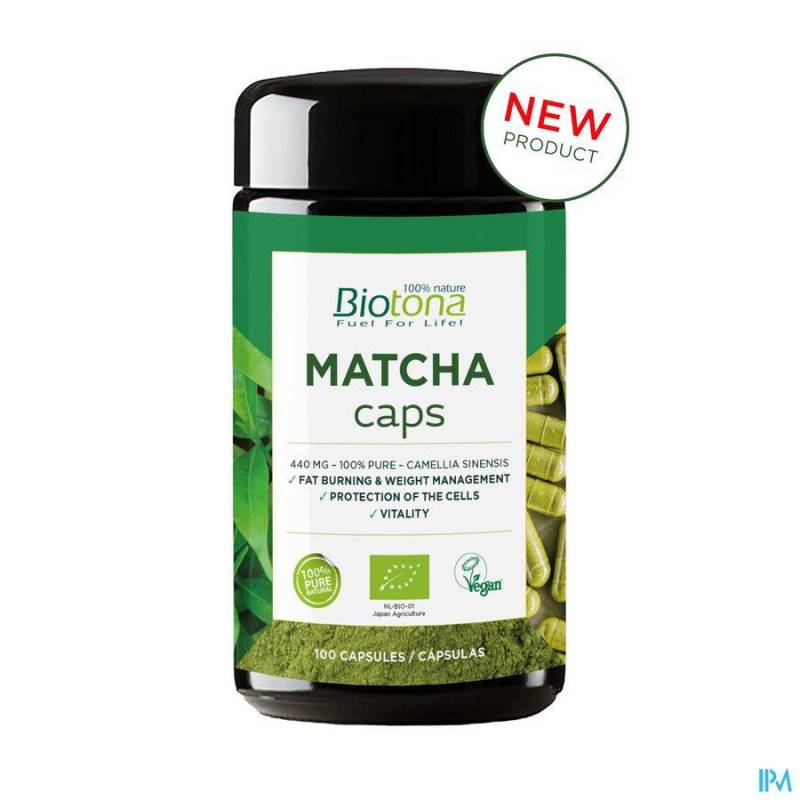 BIOTONA BIO MATCHA CAPS 100